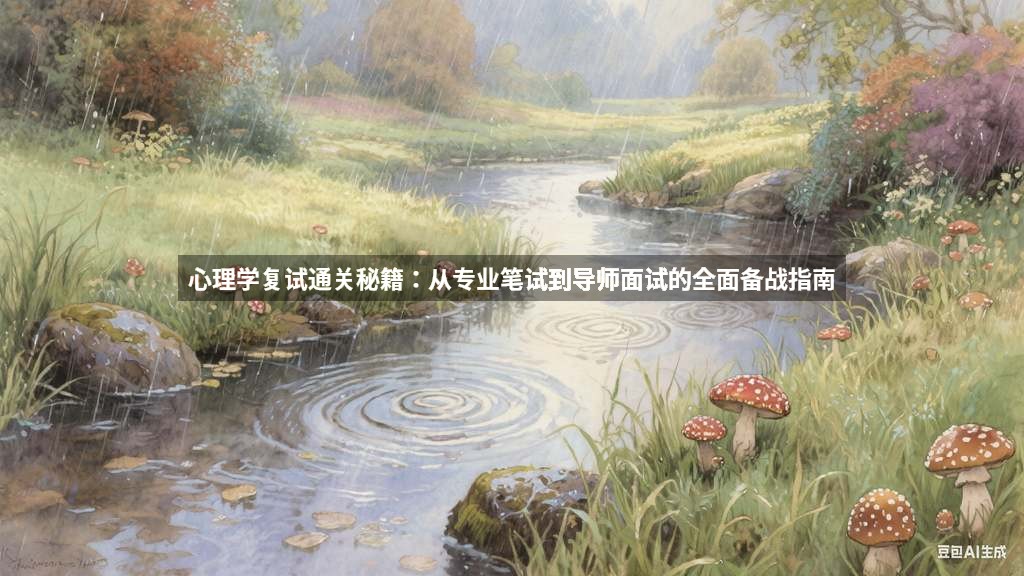 心理学复试通关秘籍：从专业笔试到导师面试的全面备战指南