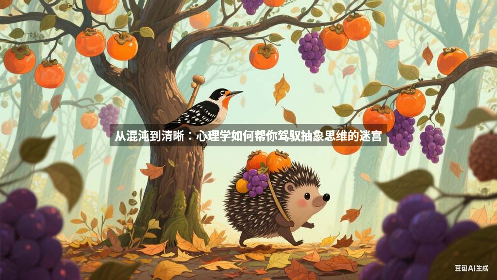 从混沌到清晰：心理学如何帮你驾驭抽象思维的迷宫