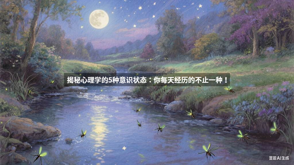 揭秘心理学的5种意识状态：你每天经历的不止一种！