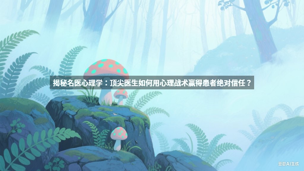 揭秘名医心理学：顶尖医生如何用心理战术赢得患者绝对信任？