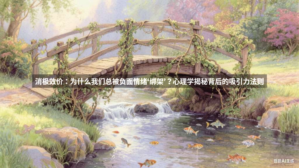 消极效价：为什么我们总被负面情绪‘绑架’？心理学揭秘背后的吸引力法则