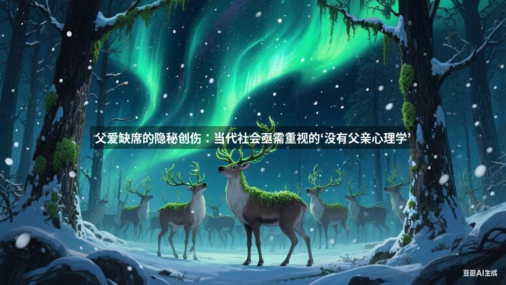 父爱缺席的隐秘创伤：当代社会亟需重视的‘没有父亲心理学’