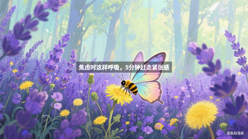 焦虑时这样呼吸，5分钟赶走紧张感