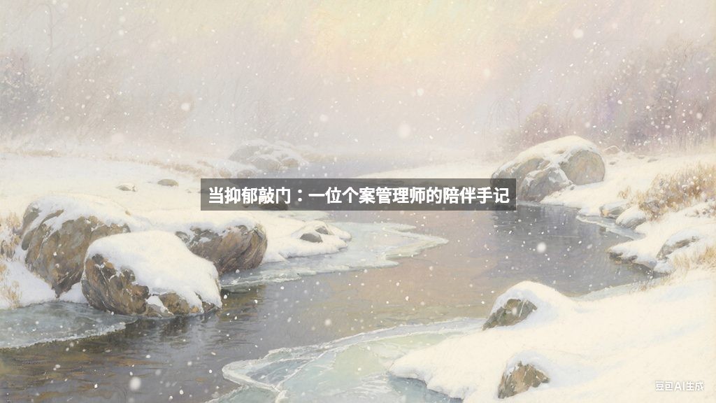 当抑郁敲门：一位个案管理师的陪伴手记