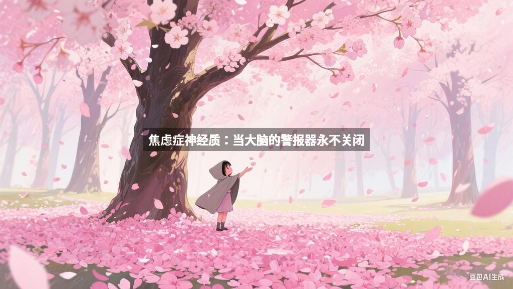 焦虑症神经质：当大脑的警报器永不关闭