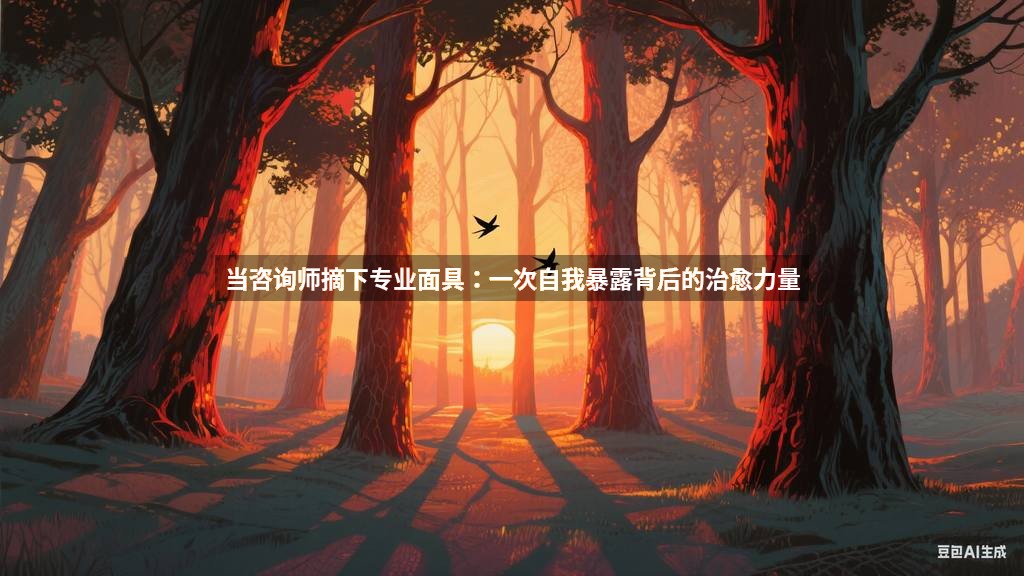 当咨询师摘下专业面具：一次自我暴露背后的治愈力量