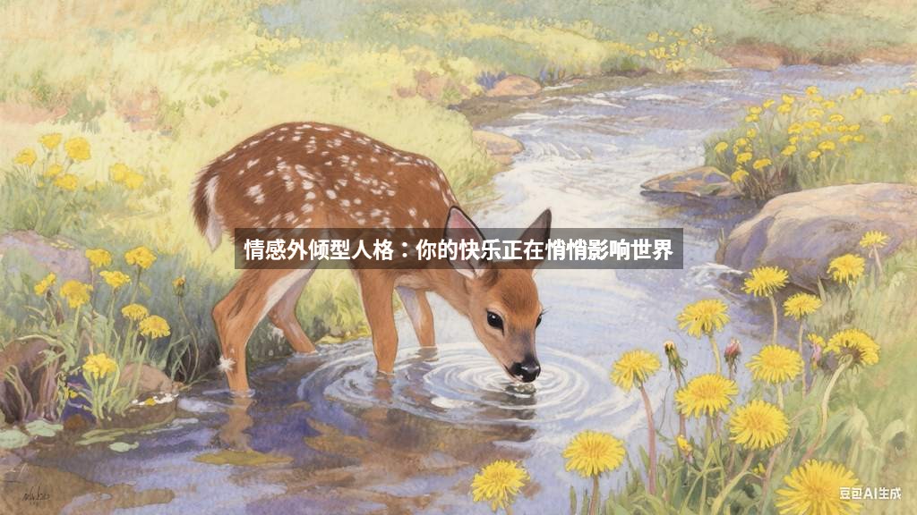 情感外倾型人格：你的快乐正在悄悄影响世界