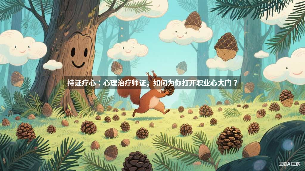 持证疗心：心理治疗师证，如何为你打开职业心大门？