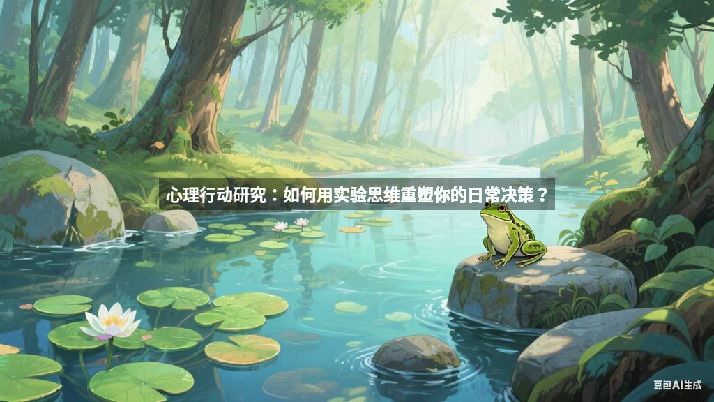 心理行动研究：如何用实验思维重塑你的日常决策？