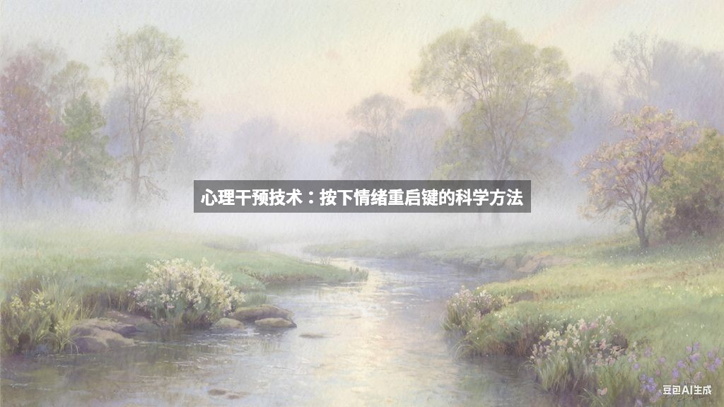 心理干预技术：按下情绪重启键的科学方法