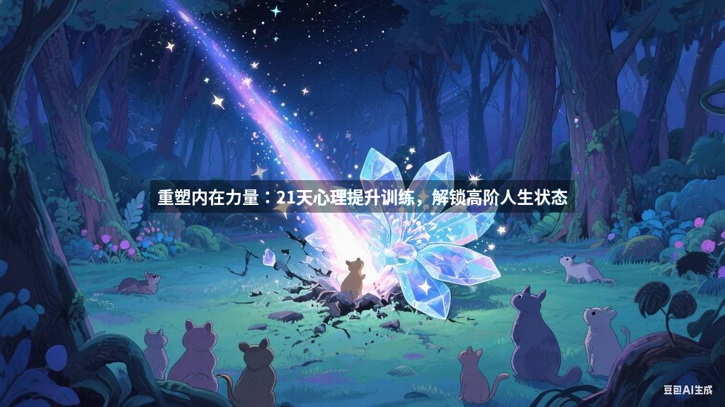 重塑内在力量：21天心理提升训练，解锁高阶人生状态