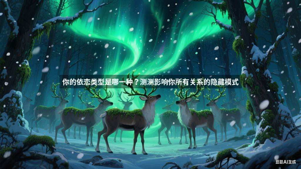 你的依恋类型是哪一种？测测影响你所有关系的隐藏模式