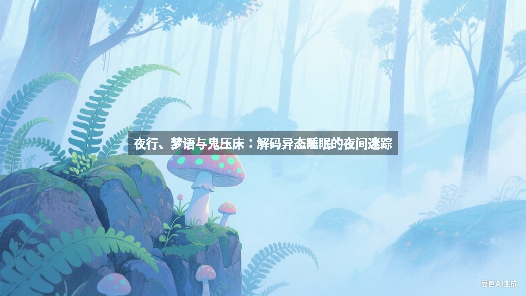 夜行、梦语与鬼压床：解码异态睡眠的夜间迷踪