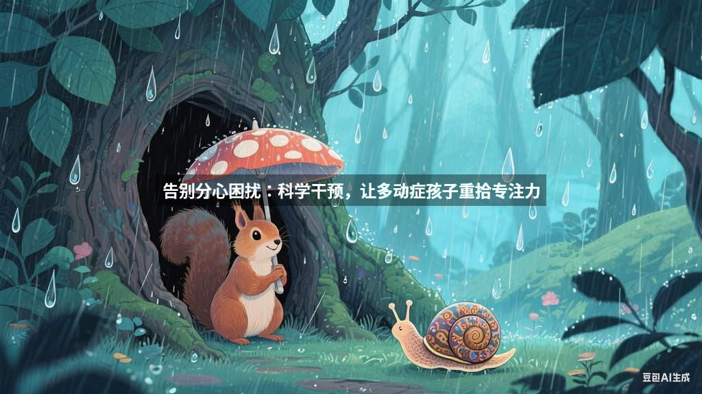 告别分心困扰：科学干预，让多动症孩子重拾专注力