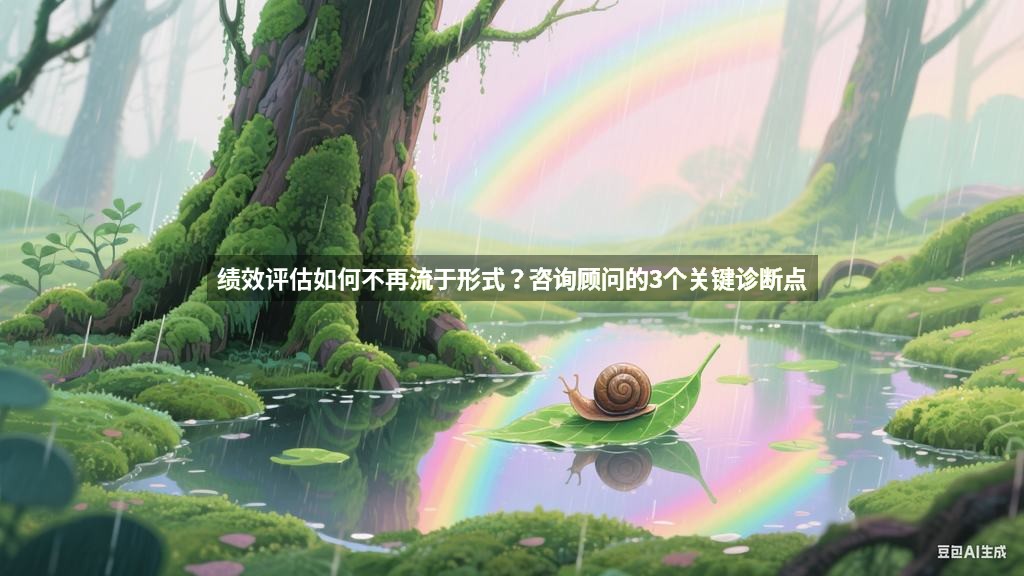 绩效评估如何不再流于形式？咨询顾问的3个关键诊断点