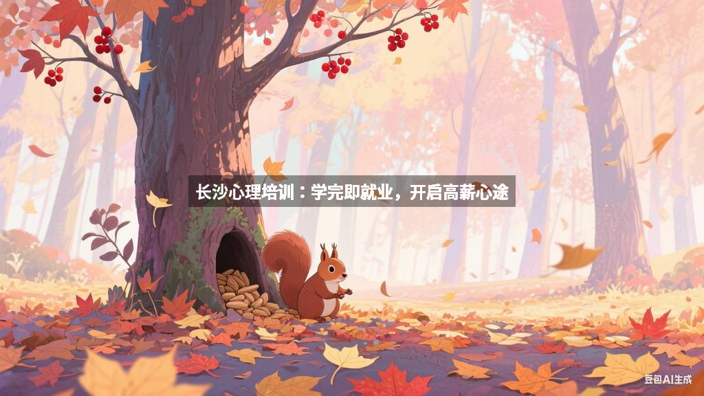 长沙心理培训：学完即就业，开启高薪心途