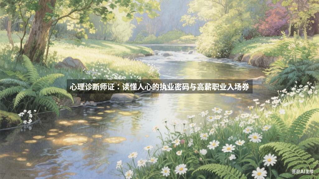 心理诊断师证：读懂人心的执业密码与高薪职业入场券