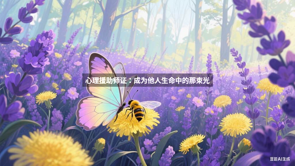 心理援助师证：成为他人生命中的那束光