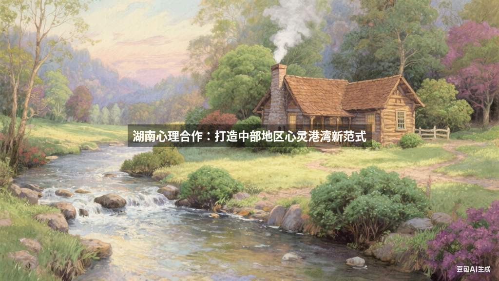 湖南心理合作：打造中部地区心灵港湾新范式