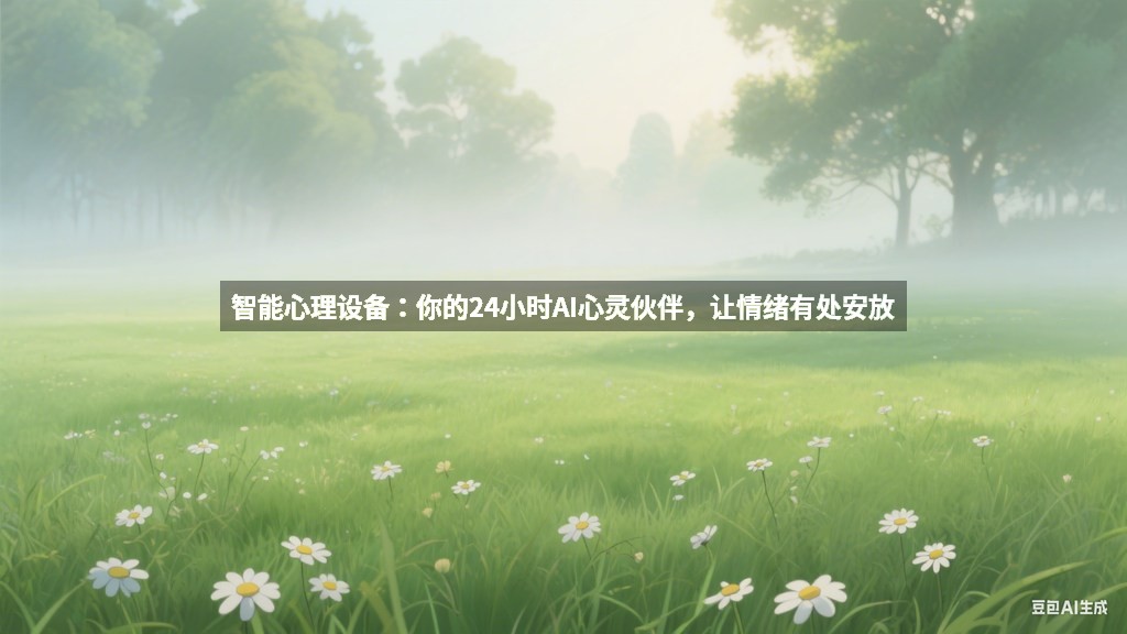智能心理设备：你的24小时AI心灵伙伴，让情绪有处安放