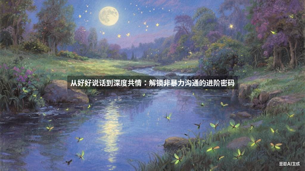 从好好说话到深度共情：解锁非暴力沟通的进阶密码