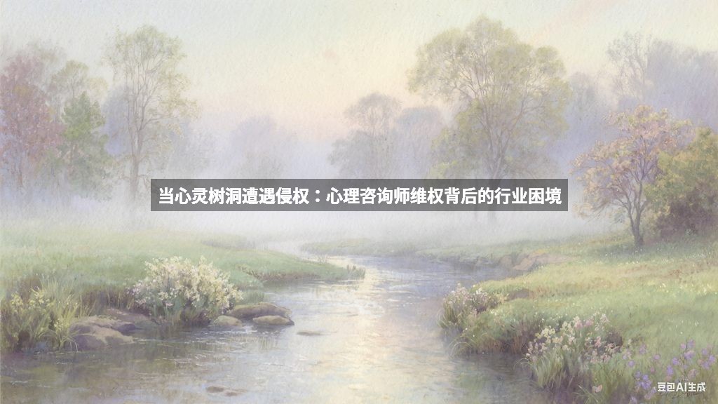 当心灵树洞遭遇侵权：心理咨询师维权背后的行业困境